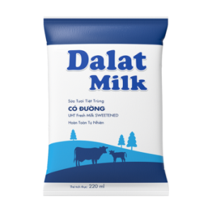 Sữa Tươi Tiệt Trùng Có Đường 220ml/thùng 48 hộp