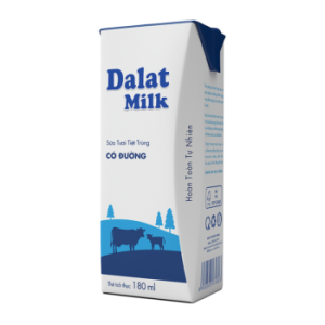Sữa Tươi Tiệt Trùng Có Đường 180ml/thùng 48 hộp