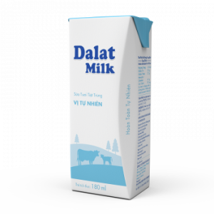 Sữa Tươi Tiệt Trùng Vị Tự Nhiên 180ml/thùng 48 hộp