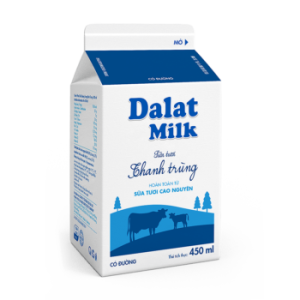 Sữa Tươi Thanh Trùng Có Đường 450ml