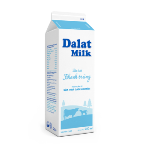 Sữa Tươi Thanh Trùng Nguyên Chất 950ml